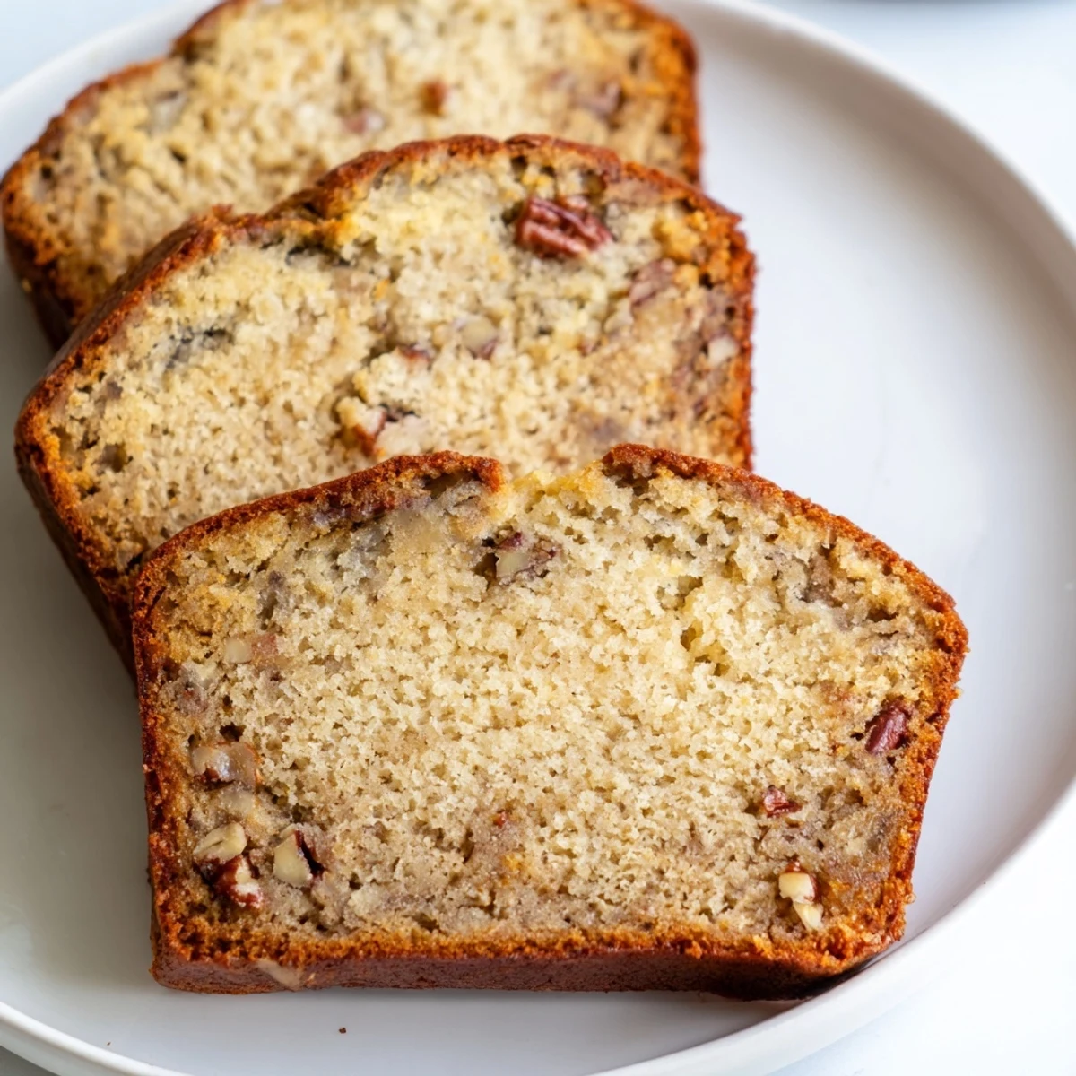 Simple Banana Bread Loaf