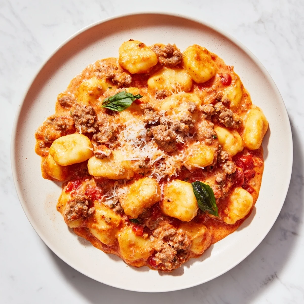 Creamy Tomato Sausage Gnocchi