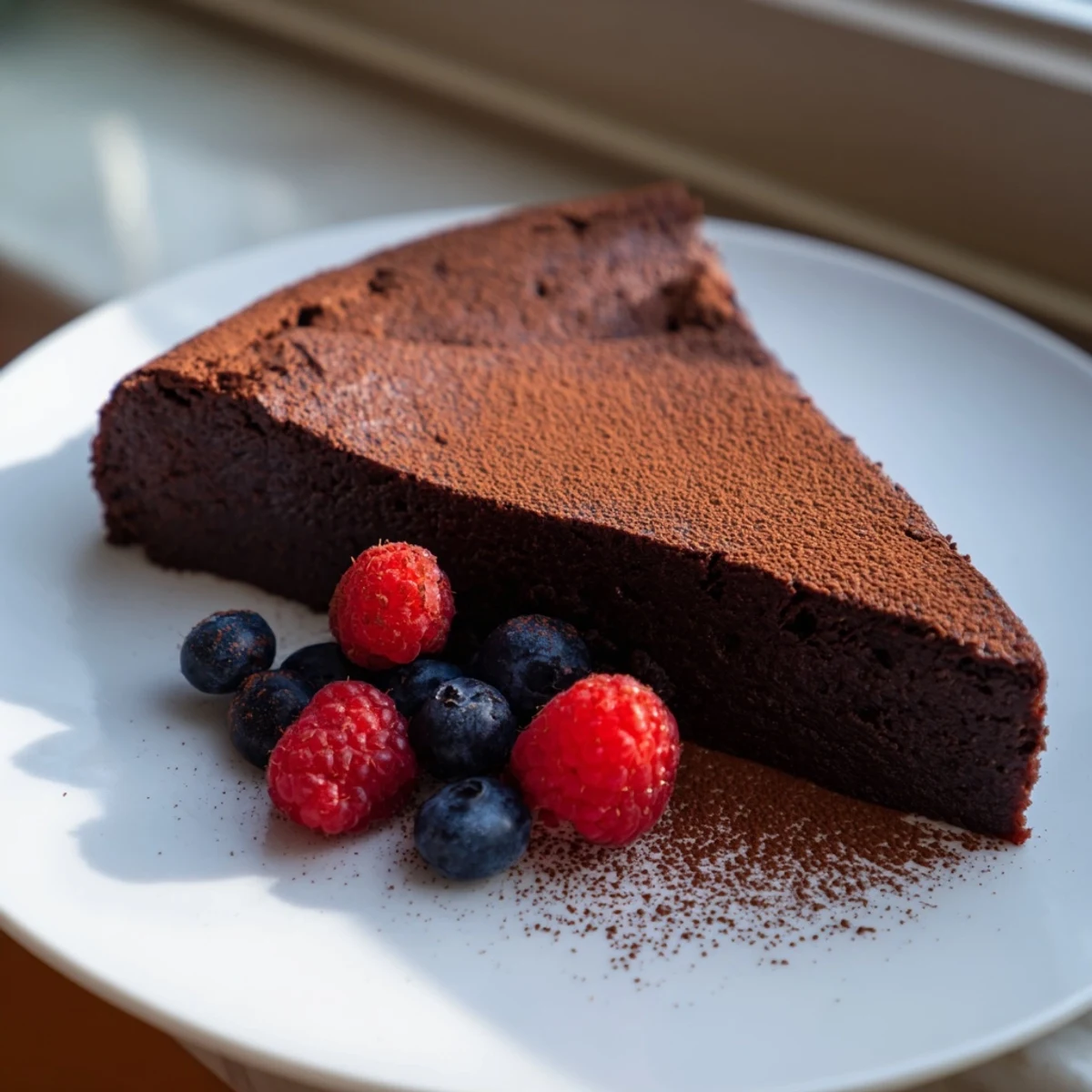 Decadent Flourless Chocolate Cake