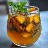 Mango Peach Sparkling Tea