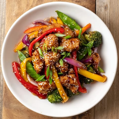 Sheet Pan Chicken Stir Fry