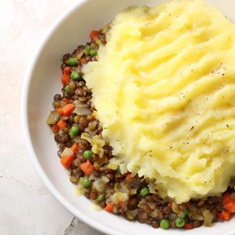 Hearty Lentil Shepherds Pie
