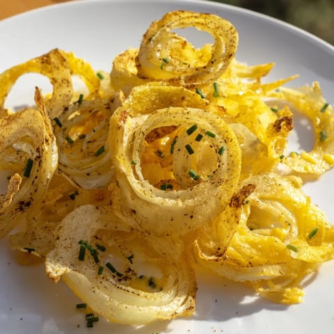 Crispy Onion Cheese Chips