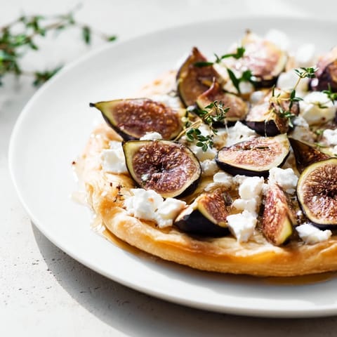 Puff Pastry Truffle Figs Pizza