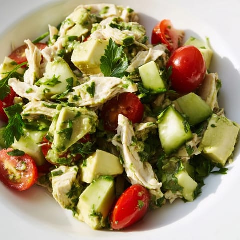 Fresh Avocado Chicken Salad