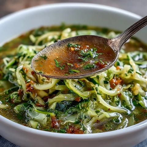 Spring Detox Cabbage Soup