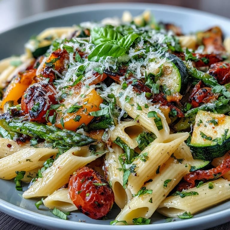 Spring Pasta Primavera with Fresh Veggies - light and fresh pasta primavera featuring tender vegetables and bright lemon-herb sauce, perfect for spring.