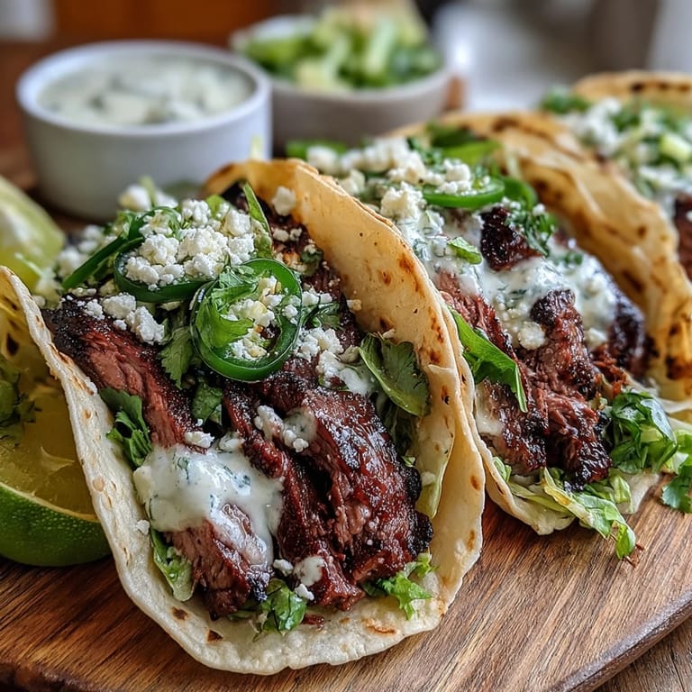 Build-your-own Cinco de Mayo Street Taco Bar, featuring juicy carne asada and vibrant salsas.